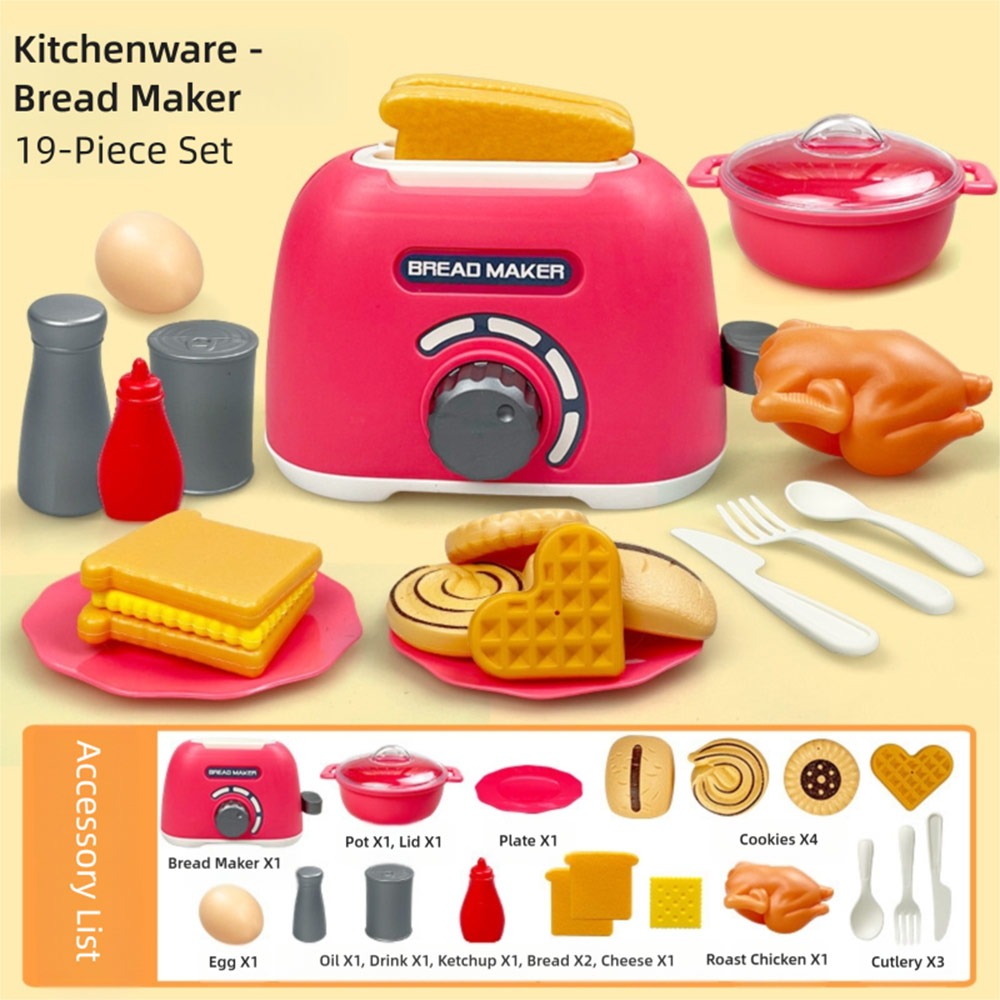 Kids Outdoor Kitchen Accessories - Set Mainan Memasak Anak Multiwarna Kompor