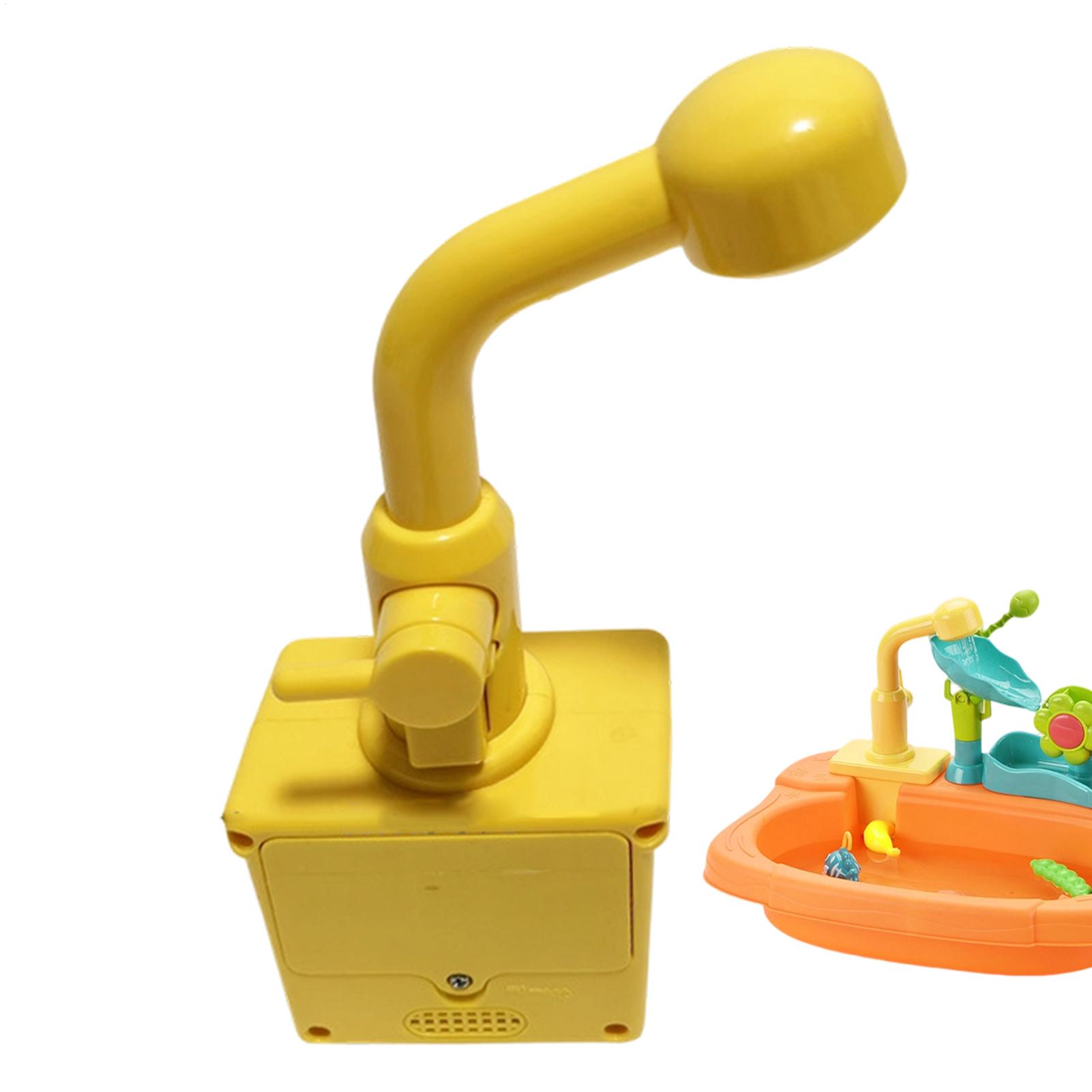 Kids Outdoor Kitchen Accessories - Mainan Wastafel Otomatis Dioperasikan dengan Baterai