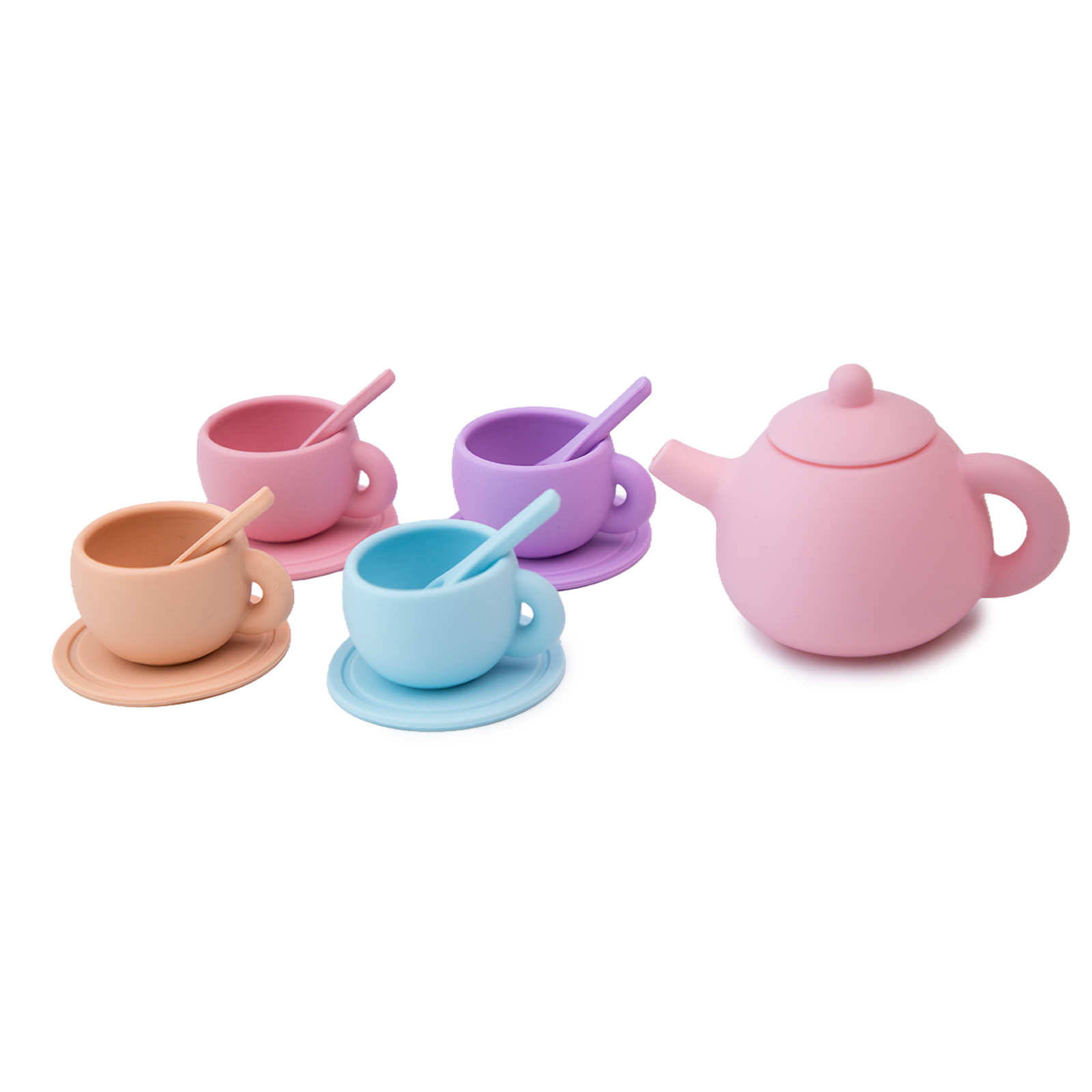 Set Teh Silikon untuk Balita 3 - Kids Outdoor Kitchen Accessories ulasan dan harga