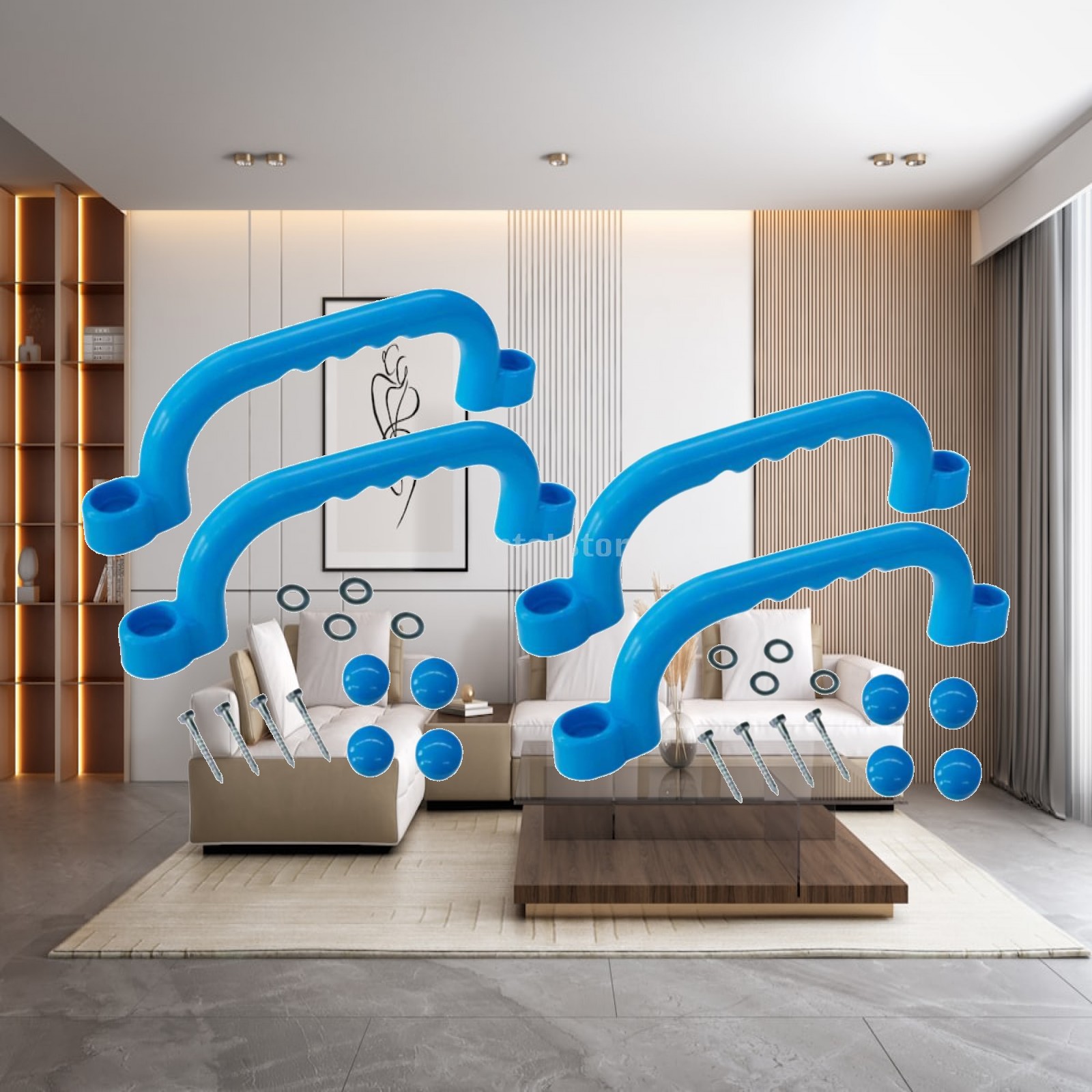 4x Pegangan Rangka Panjat untu - Kids Outdoor Climbing Frame ulasan dan harga