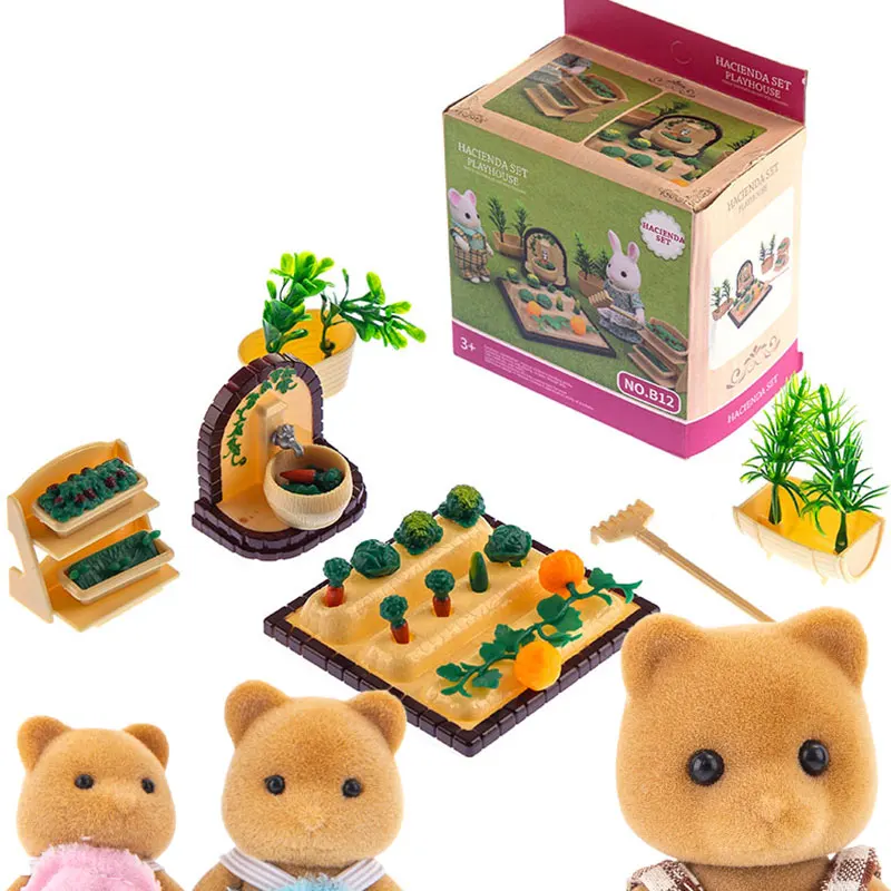 1:12 miniatur furnitur rumah b - Kids Outdoor Kitchen Accessories ulasan dan harga