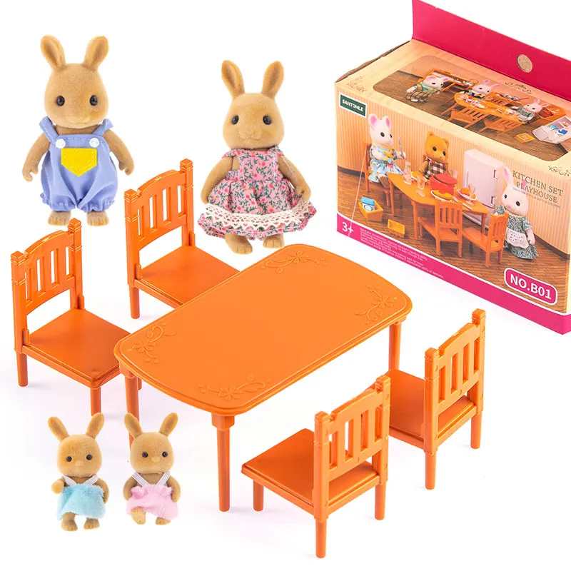 1:12 miniatur furnitur rumah b - Kids Outdoor Kitchen Accessories ulasan dan harga