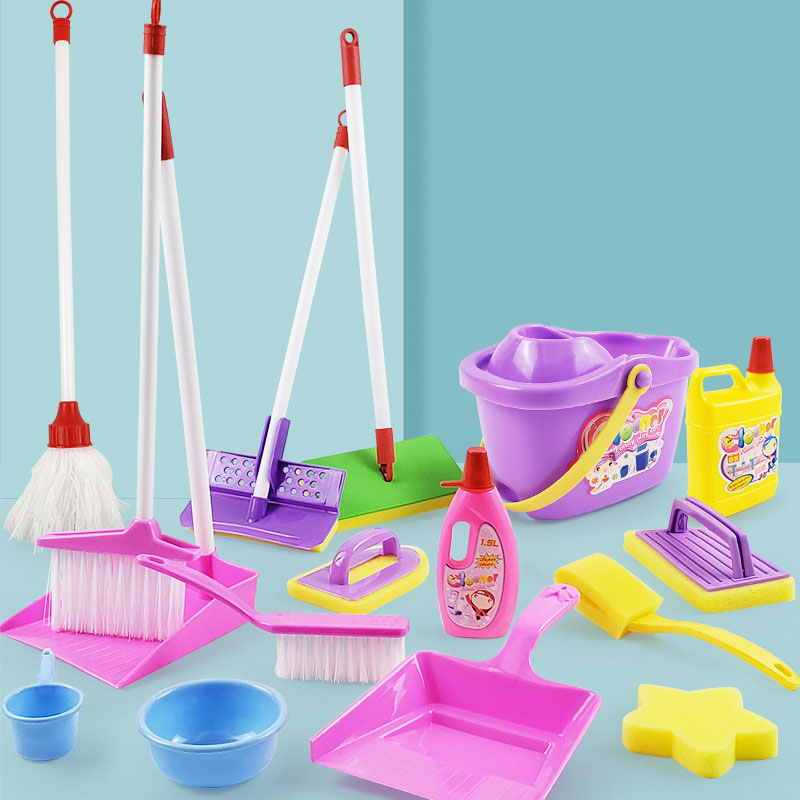 Set mainan pembersih wajah sim - Kids Outdoor Broom ulasan dan harga